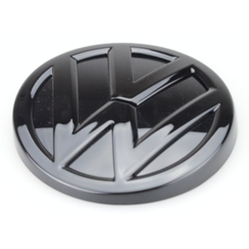 VW Caddy SB Zwart Logo Achter